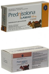 PREDNISOLONA LAMAR X 10 COMP